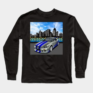 Paul walker's Skyline GTR Long Sleeve T-Shirt